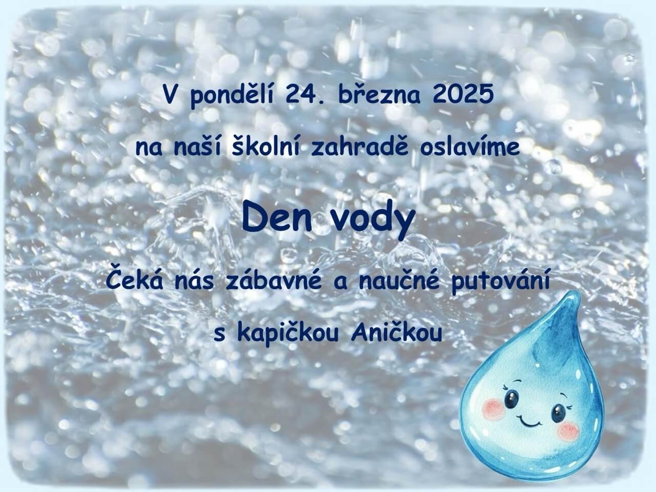 Den vody 2025