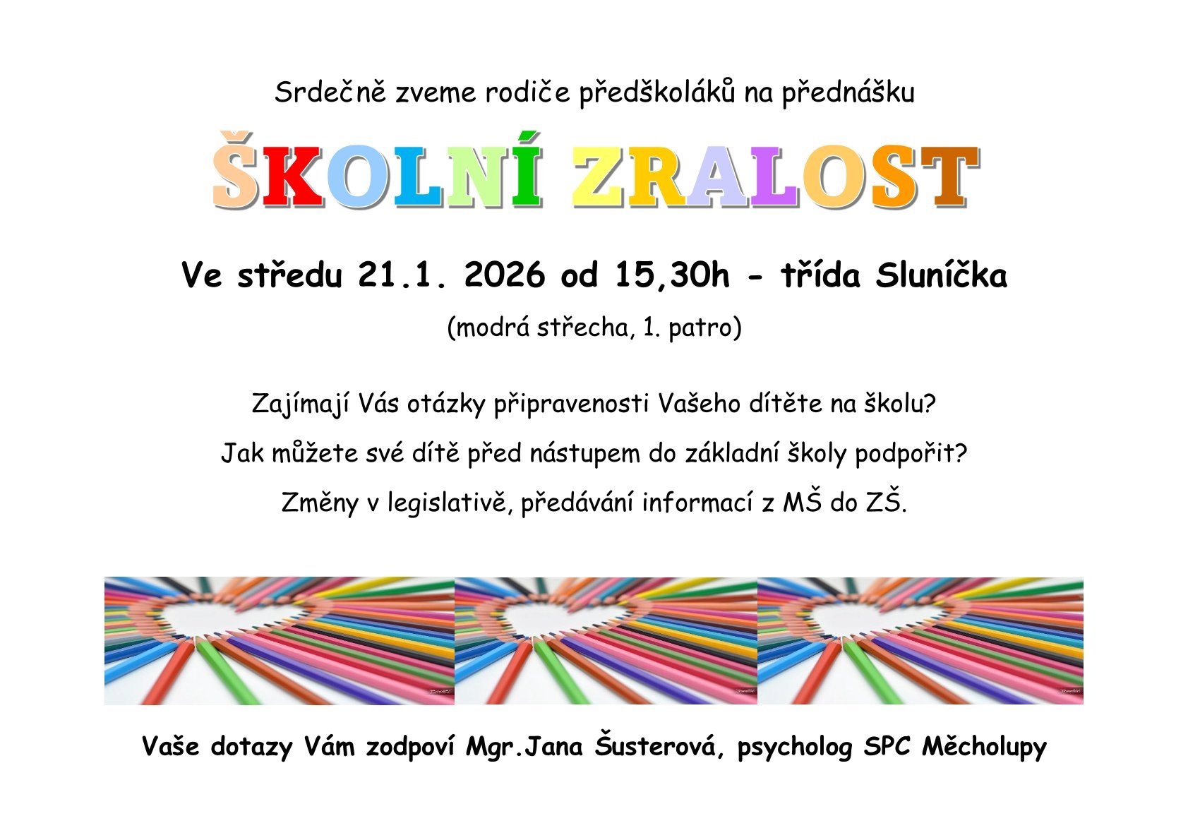 Školní připravenost